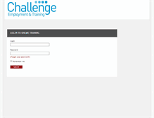 Tablet Screenshot of challengeemployment.catapult-elearning.com