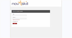 Desktop Screenshot of novaskill.catapult-elearning.com