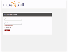 Tablet Screenshot of novaskill.catapult-elearning.com