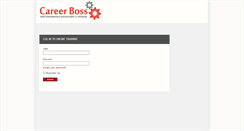 Desktop Screenshot of career-boss.catapult-elearning.com