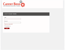 Tablet Screenshot of career-boss.catapult-elearning.com