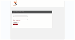 Desktop Screenshot of ips-sunderland.catapult-elearning.com